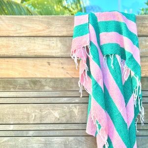 Flamingo Mexican Blanket | Beach Towel